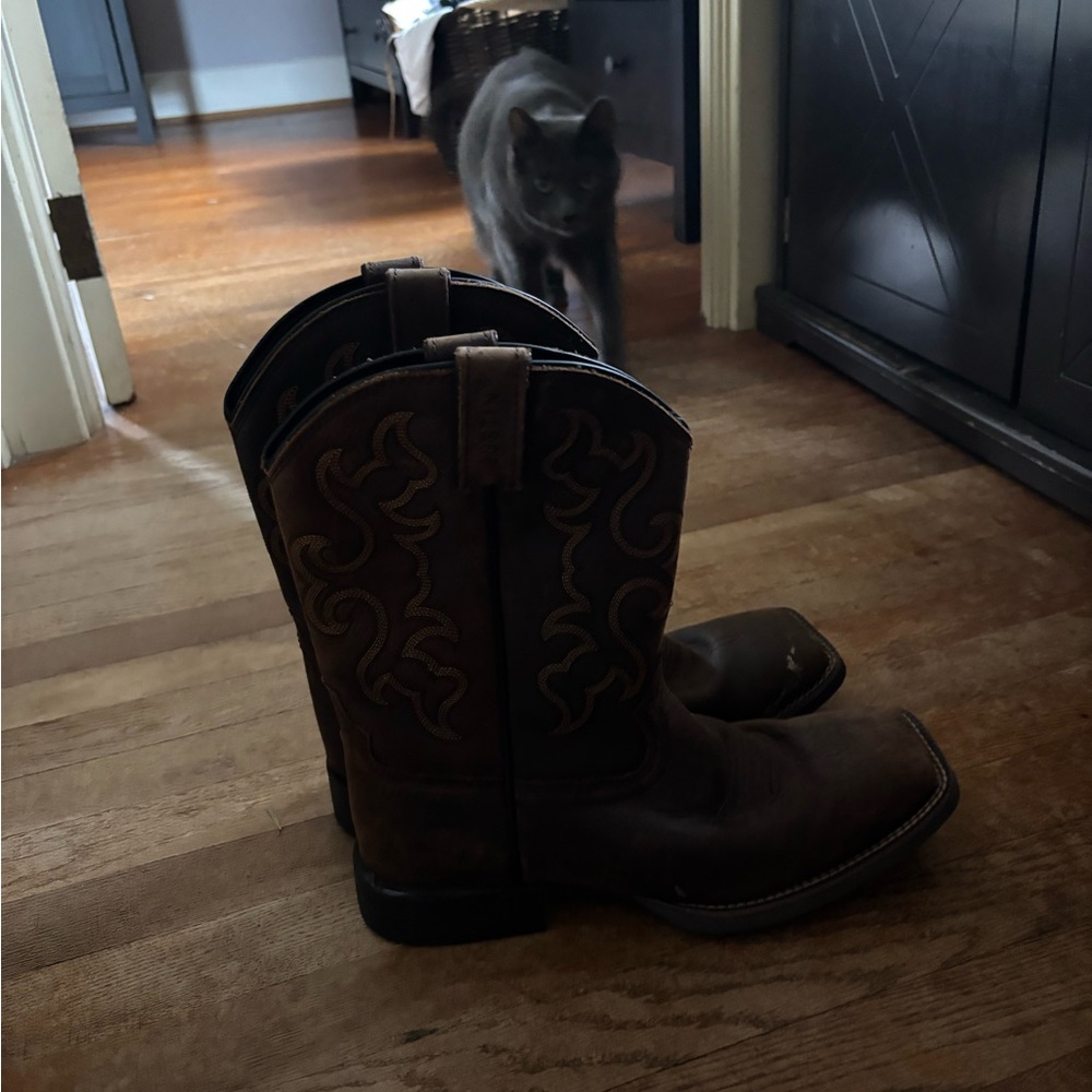 Men’s Justin Brown Boots - Picture 3 of 3